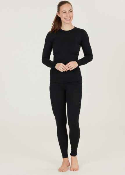 WHISTLER MALL W SEAMLESS UNDERWEAR SET BLACK