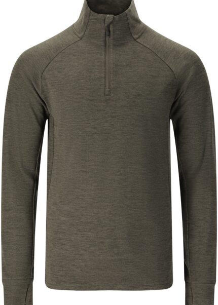 WHISTLER KAJSA M HALF ZIP MIDLAYER  BLACK INK
