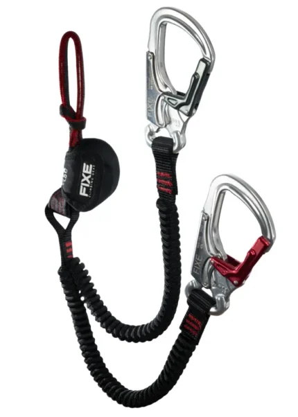 FIXE FERRATUM CINCHLESS LANYARD ΙΜΑΝΤΑΣ ΑΥΤΑΣΦΑΛΙΣΗΣ ΜΑΥΡΟΣ