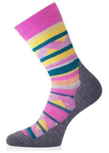 LASTING TREKKING MERINO WOOL PINK