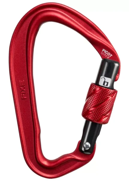 FIXE PICOT SCREW RED CARABINER ΑΣΦΑΛΕΙΑΣ